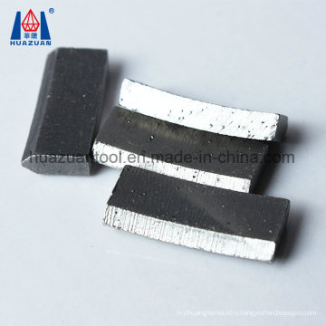 V Shape Diamond Segment for 127mm Concrete Drilling Bit